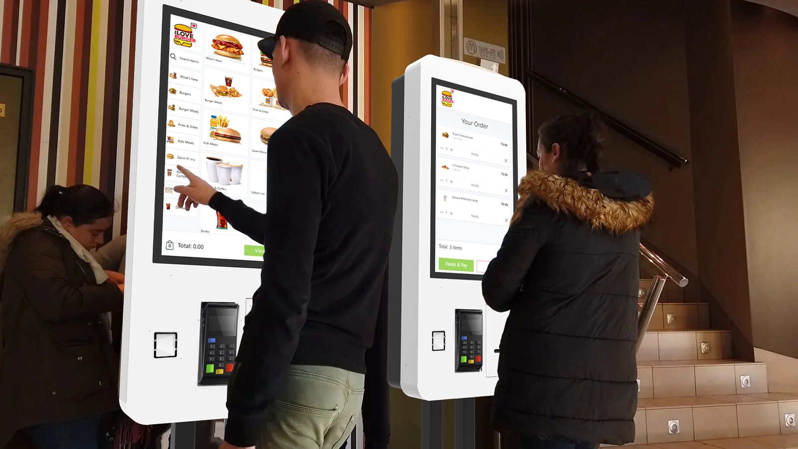 Digital Touch Screen Kiosks Self-Service Solutions by Elpro Technologies