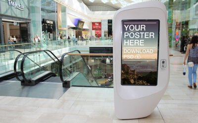Digital Vertical Standee – Interactive Marketing Displays by Elpro Technologies
