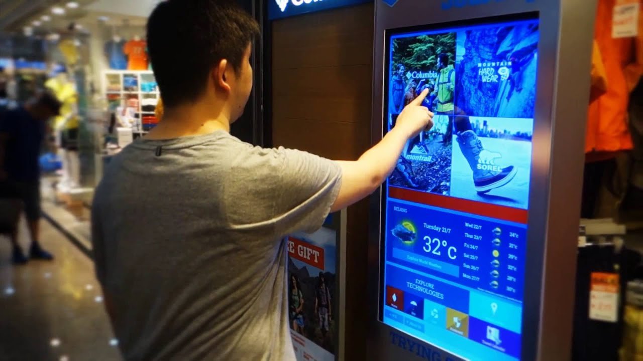 Interactive Touch Display Dynamic Engagement by Elpro Technologies
