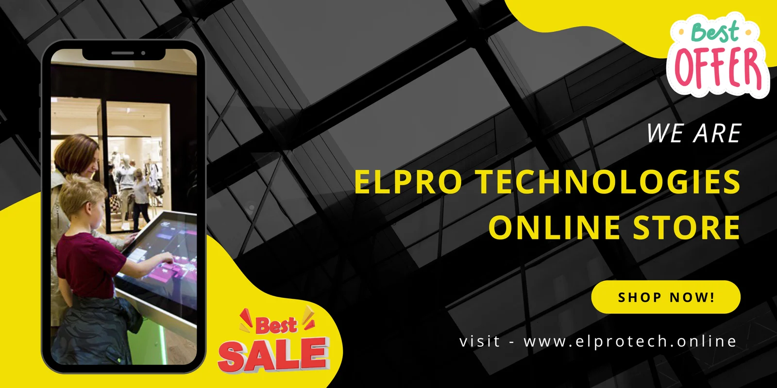 New Launch: Elpro Technologies Online Store – One Destination for Industrial Computing, Kiosks, Digital Signage & Automation Product Solutions