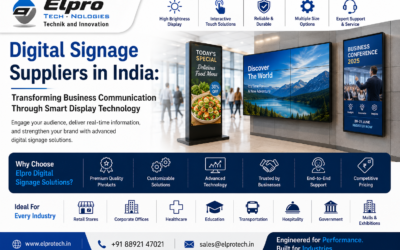 Digital Signage Suppliers in India: Transforming Business Communication Through Smart Display Technology