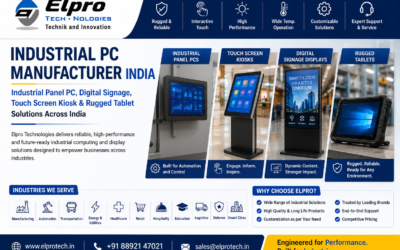 Industrial PC Manufacturer India | Industrial Panel PC, Digital Signage, Touch Screen Kiosk & Rugged Tablet Solutions Across India