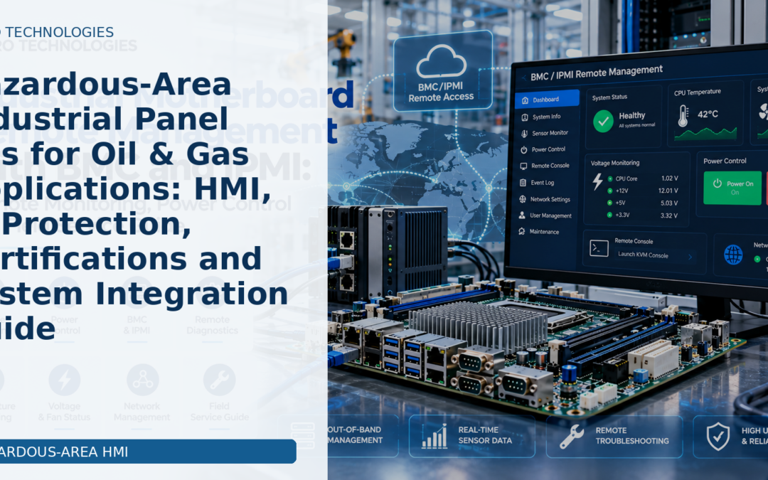 Hazardous-Area Industrial Panel PCs for Oil & Gas Applications: HMI, IP Protection, Certifications and System Integration Guide