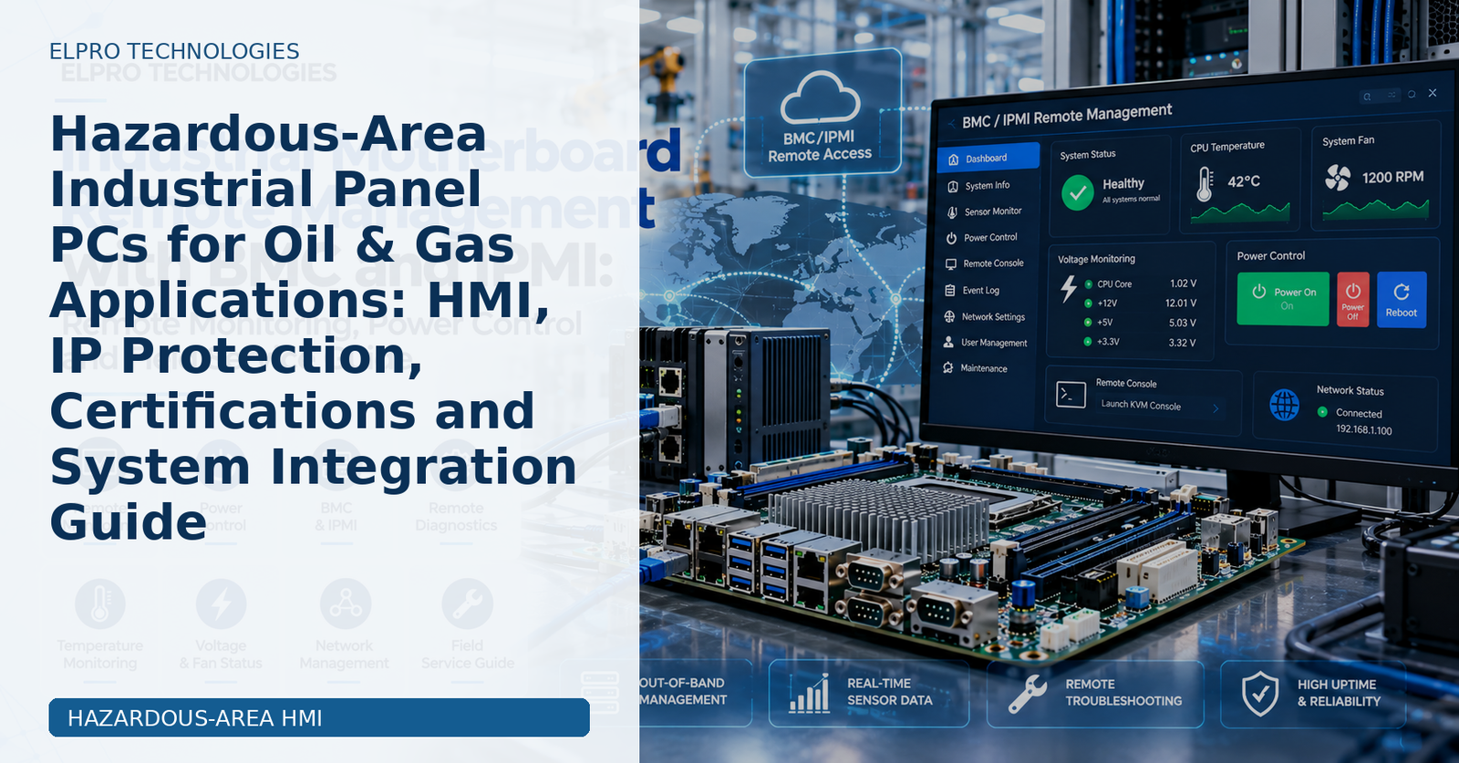 Hazardous-Area Industrial Panel PCs for Oil & Gas Applications: HMI, IP Protection, Certifications and System Integration Guide