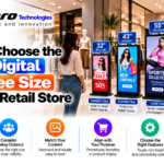 How to Choose the Right Digital Standee Size for Your Retail Store - Elpro Technologies