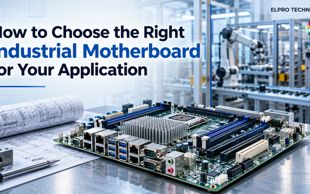 How to Choose the Right Industrial Motherboard for Your Application