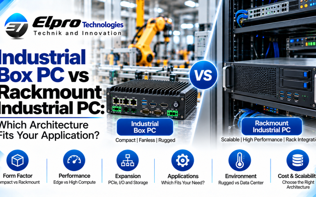Industrial Box PC vs Rackmount Industrial PC: Which Architecture Fits Your Application?