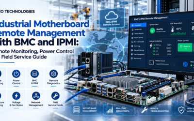 Industrial Motherboard Remote Management with BMC and IPMI: Remote Monitoring, Power Control and Field Service Guide