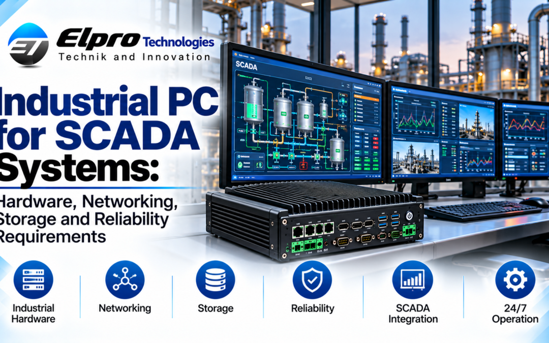 Industrial PC for SCADA Systems: Hardware, Networking, Storage and Reliability Requirements