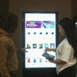 Interactive retail digital display for customer-facing advertising