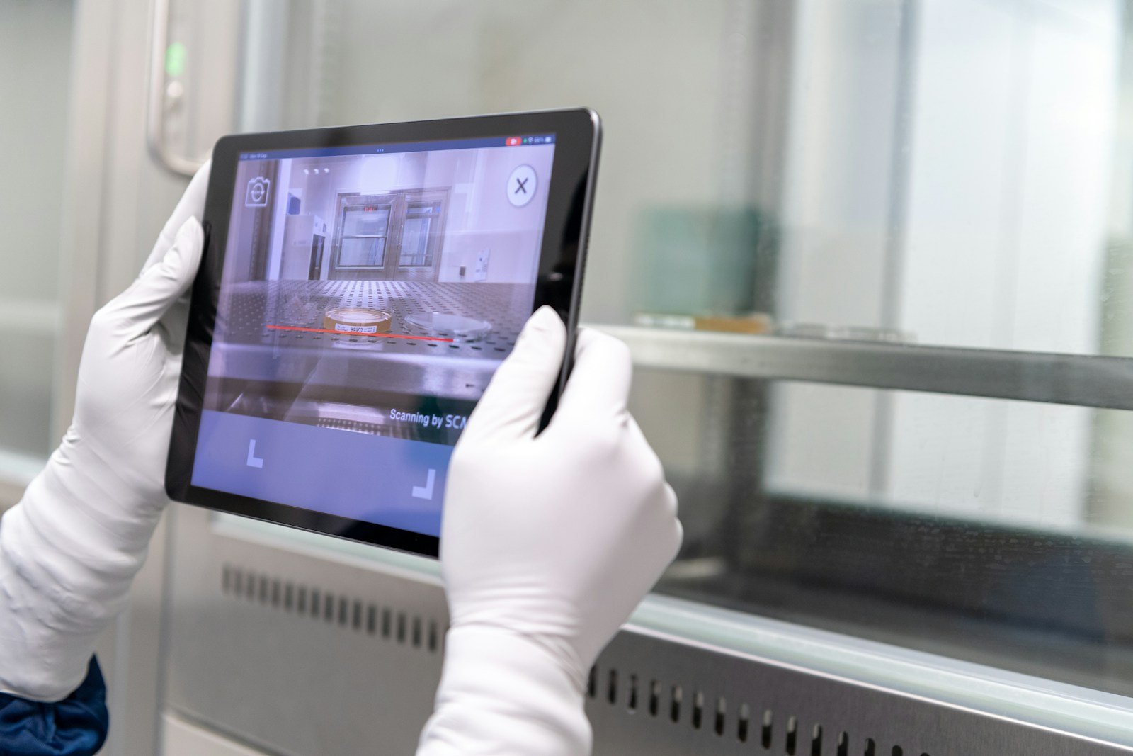 Rugged tablet used for industrial scanning and operations in Hyderabad