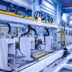 Automated production equipment for CNC machine data collection