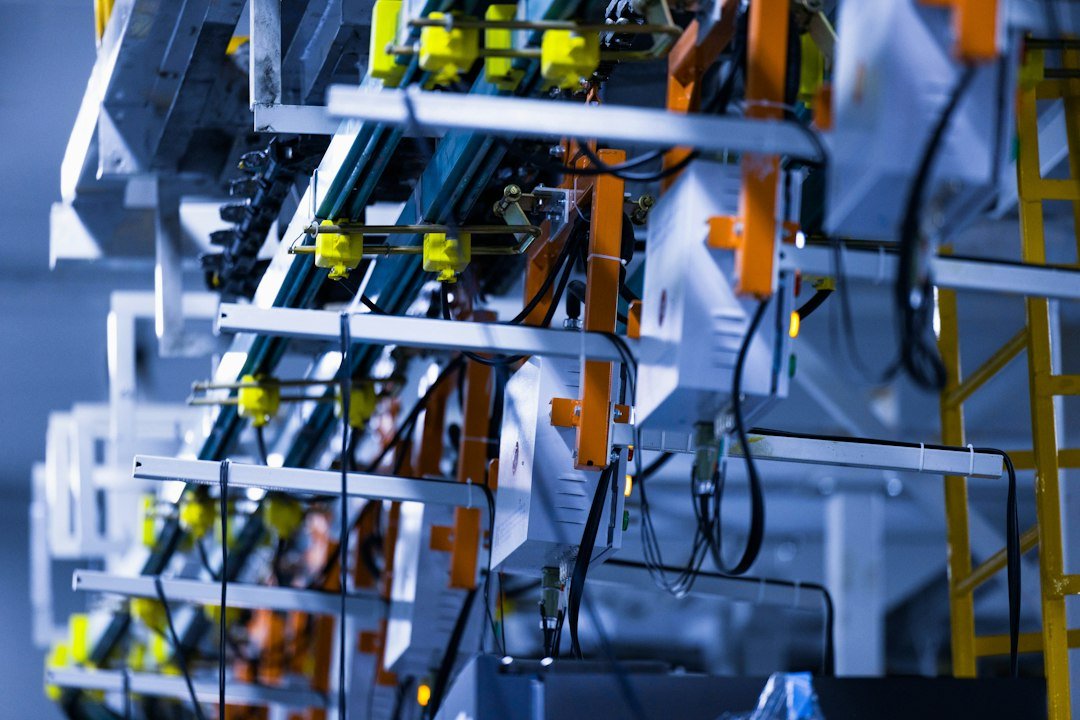 Automated industrial equipment relevant to energy monitoring