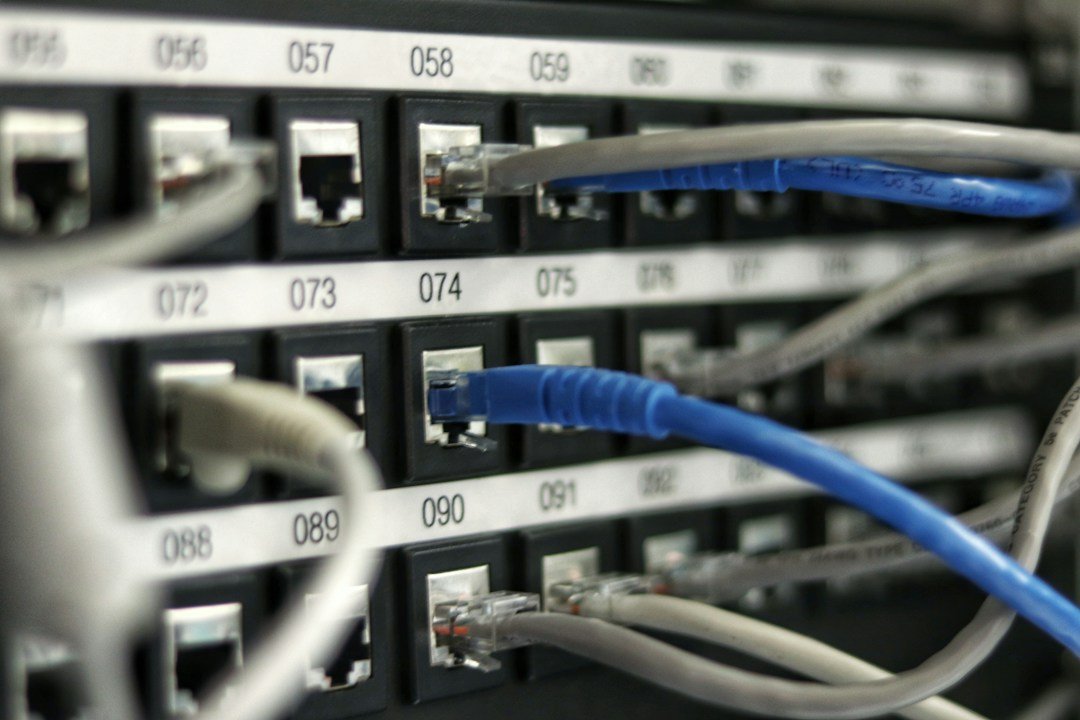Network cabling and connected networking equipment