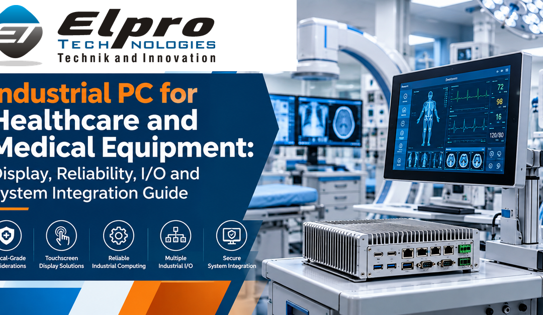 Industrial PC for Healthcare and Medical Equipment: Display, Reliability, I/O and System Integration Guide