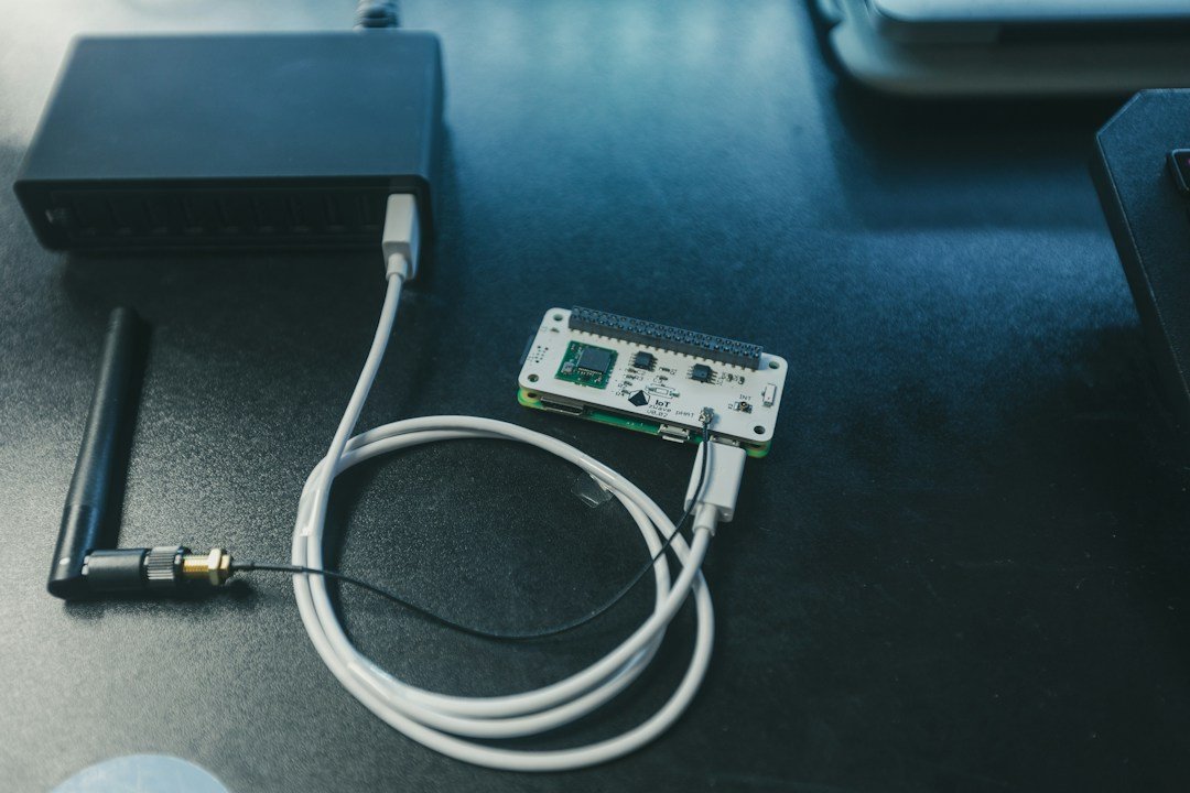 Compact electronic module with connectors and circuit components