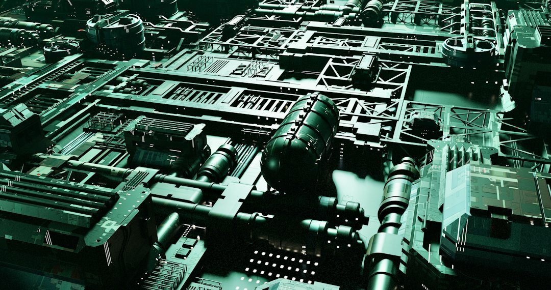 Large industrial facility for rugged computer deployment