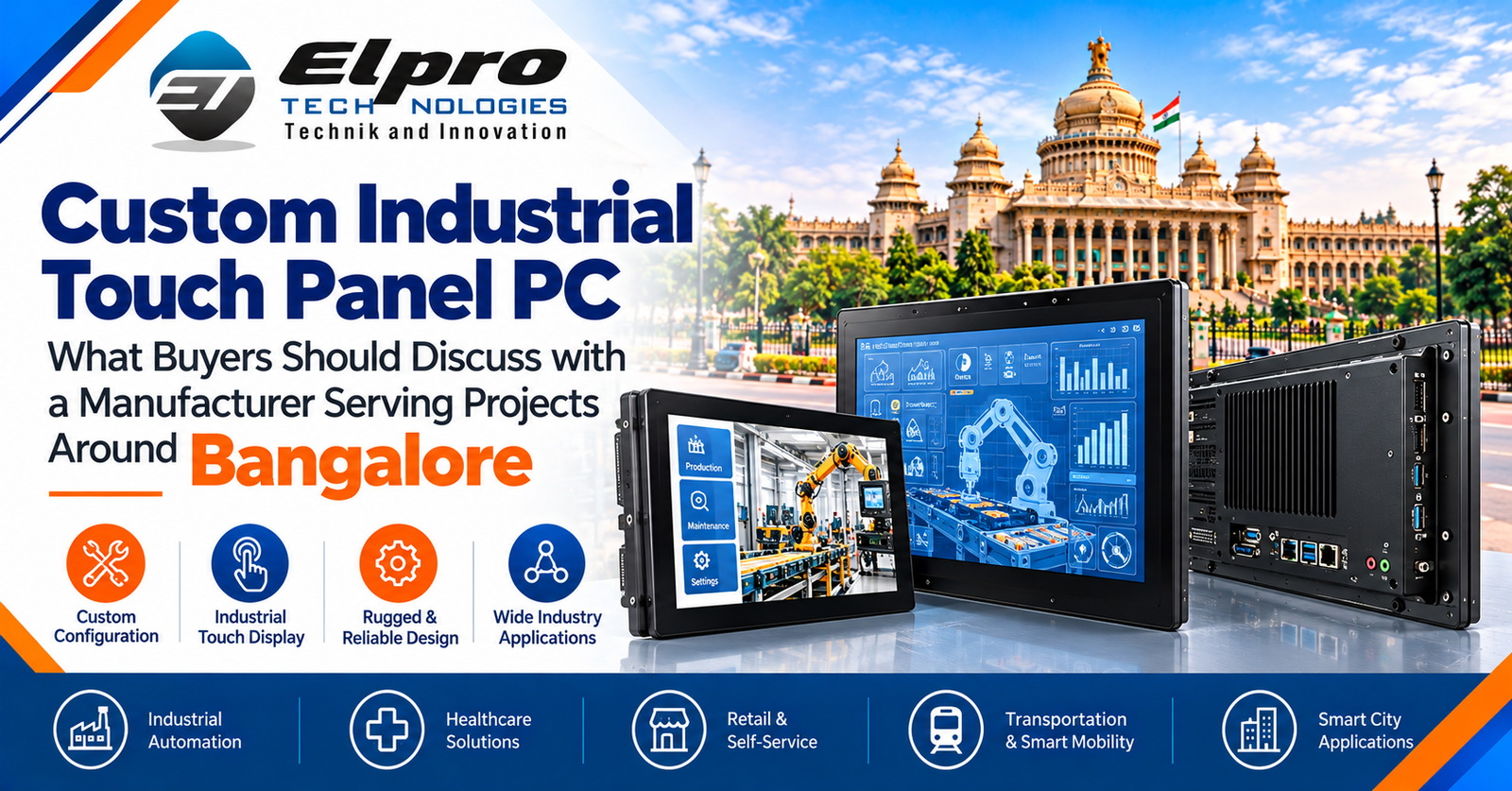 Custom industrial touch panel PC guide for Bangalore projects