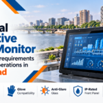 Elpro Technologies industrial capacitive touch monitor for Ahmedabad operations