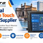 Industrial Resistive Touch Monitor Supplier – Mumbai featuring the official Elpro Technologies logo