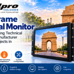 Open frame industrial monitor selection banner for Ahmedabad projects