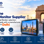 Open frame industrial monitor banner for Delhi projects by Elpro Technologies
